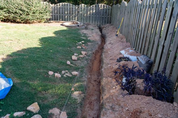 Trench Drain Installation in Manassas